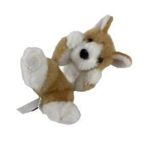 Douglas Corgie Puppy‎ Plush 6" Tan White Stuffed Animal Dog Toy Lil' Handful